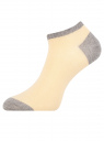 Комплект из трех пар укороченных носков oodji для женщины (разноцветный), 57102433T3/47469/19RZB