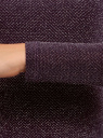 Платье обтягивающее из блестящей ткани oodji для Женщины (фиолетовый), 14000165-1/46124/8891X