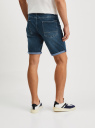 Шорты джинсовые с отворотами oodji для Мужчины (синий), 6B220013M-11/46785/7500W