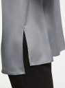 Топ прямого силуэта с круглым вырезом oodji для Женщины (серый), 14911014-5/50733/2300N