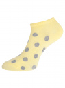 Комплект укороченных носков (6 пар) oodji для женщины (разноцветный), 57102433T6/47469/81