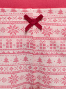 Пижама из майки и шорт с принтом oodji для женщины (розовый), 56002152-16/46158/4D41P