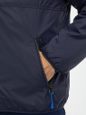 Куртка утепленная с капюшоном oodji для мужчины (синий), 1L512022M/44334N/7901N