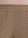 Брюки на резинке со стрелками oodji для Женщины (коричневый), 18601021-1/50654/3712M