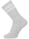 Комплект хлопковых носков (3 пары) oodji для женщины (разноцветный), 57102815T3/47469/1