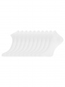 Комплект укороченных носков (10 пар) oodji для Женщины (белый) Комплект укороченных носков (10 пар) oodji для Женщины (белый), 57102418T10/47469/1000N