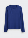 Лонгслив из вискозы oodji для Женщины (синий) Лонгслив из вискозы oodji для Женщины (синий), 14211020-2/49998/7500N