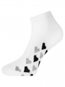 Комплект укороченных носков (6 пар) oodji для женщины (разноцветный), 57102418T6/47469/40