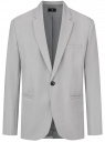 Пиджак классический на пуговице oodji для Мужчины (серый), 2B430001M-2/18600/2300B