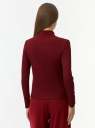 Водолазка из рельефной ткани oodji для Женщины (красный) Водолазка из рельефной ткани oodji для Женщины (красный), 15E11034/50683/4900N