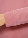 Свитшот хлопковый (комплект из 2 штук) oodji для Женщины (розовый), 14808015-1T2/47914/4B00N