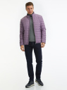Куртка стеганая на молнии oodji для Мужчины (фиолетовый), 1B121001M-2/50813/8300M