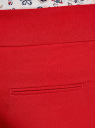Брюки классические со стрелками oodji для женщины (красный), 11700214-1B/14917/4500N