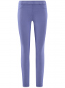 Джинсы-легинсы на эластичном поясе oodji для женщины (фиолетовый), 12104043-7B/46261/7501W