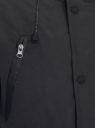 Куртка утепленная с капюшоном oodji для Мужчины (черный), 1L112008M/39881N/2900N
