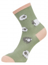 Комплект носков (3 пары) oodji для Женщина (розовый), 57102466T3/47469/98