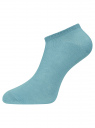 Комплект укороченных носков (3 пары) oodji для Женщины (разноцветный), 57102433T3/47469/156