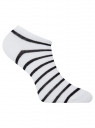 Комплект из трех пар укороченных носков oodji для женщины (разноцветный), 57102433T3/47469/19S4S