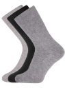 Комплект высоких носков (3 пары) oodji для Мужчина (разноцветный), 7B233001T3/47469/1902N