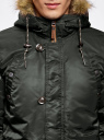 Куртка утепленная мужская oodji для мужчины (зеленый), 1L402008M/39022N/6600N