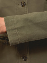 Куртка женская oodji для Женщина (зеленый), 10304287/45286/6800N