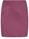 Юбка мини из искусственной замши oodji для женщины (фиолетовый), 18H01020-2/49910/8300N