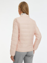 Куртка стеганая с воротником-стойкой oodji для Женщины (розовый), 10203060B/43363/4B02N