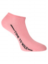 Комплект укороченных носков (6 пар) oodji для женщины (розовый), 57102433T6/47469/54