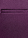 Брюки базовые со стрелками oodji для женщины (фиолетовый), 21701090B/42250/8803N