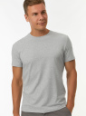 Футболка из хлопка oodji для Мужчины (серый) Футболка из хлопка oodji для Мужчины (серый), 5B611004M/46737N/2000M