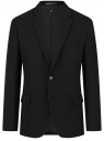 Пиджак классический приталенного силуэта oodji для Мужчина (черный), 2B420040M-1/18600/2900B