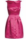 Платье из атласной ткани oodji для женщины (розовый), 11902149/24393/4700N