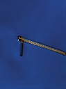 Жакет на крючке с декоративными молниями oodji для женщины (синий), 21208001/42720/7500N