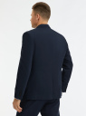 Пиджак классический на пуговице oodji для мужчины (синий), 2B430001M-2/18600/7900B