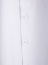Рубашка классическая из фактурной ткани oodji для Мужчины (белый), 3L130001M-5/53141N/1000N