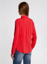 Блузка базовая из вискозы oodji для женщины (красный), 11411136B/26346/4500N