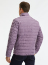 Куртка стеганая на молнии oodji для Мужчина (фиолетовый), 1B121001M-2/50813/8300M