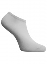 Комплект из трех пар укороченных носков oodji для женщины (серый), 57102433T3/47469/2000N