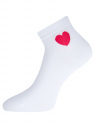 Комплект из трех пар укороченных носков oodji для женщины (разноцветный), 57102418T3/47469/50