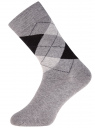 Комплект высоких носков (3 пары) oodji для мужчины (разноцветный), 7B233001T3/47469/1904G