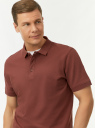 Поло из ткани пике oodji для Мужчины (красный) Поло из ткани пике oodji для Мужчины (красный), 5B422001M/44032N/4901N