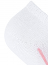 Комплект из трех пар укороченных носков oodji для женщины (белый), 57102433T3/47469/67