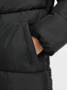 Куртка стеганая с воротником-стойкой oodji для Женщины (черный), 10203098-2/45913/2900N