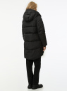 Куртка утепленная с капюшоном oodji для Женщины (черный) Куртка утепленная с капюшоном oodji для Женщины (черный), 10203130/51552/2900N