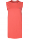 Платье из ткани пике oodji для женщины (красный), 14005074-1/45602/4300N