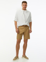 Шорты базовые из хлопка oodji для Мужчины (бежевый) Шорты базовые из хлопка oodji для Мужчины (бежевый), 2B720003M/50916/3500N