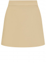 Юбка-шорты приталенного силуэта oodji для женщины (бежевый), 11600455-1/50600/3300N