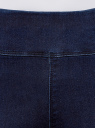 Джинсы-легинсы на эластичном поясе oodji для женщины (синий), 12104068-4B/47828/7900W
