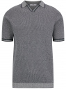 Поло вязаное oodji для Мужчины (серый) Поло вязаное oodji для Мужчины (серый), 4L512033M-1/51234/2379M
