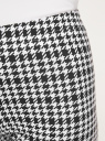 Бриджи трикотажные базовые oodji для женщины (черный), 18700055B/46159/2910C